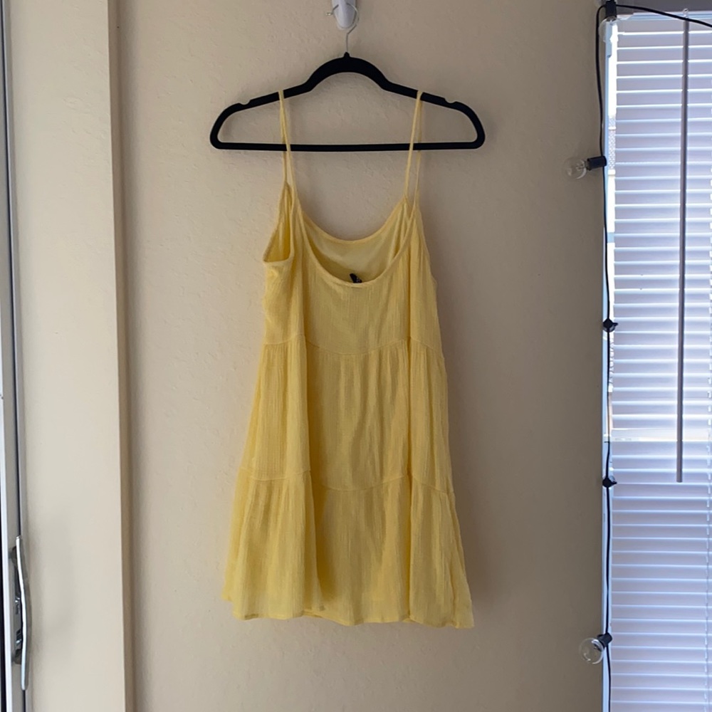 DIVIDED yellow sundress